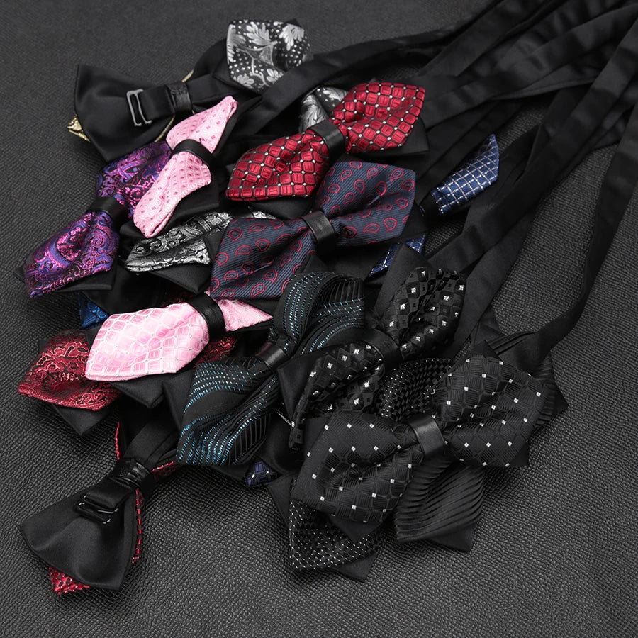 Men Bowtie Newest Butterfly Knot 