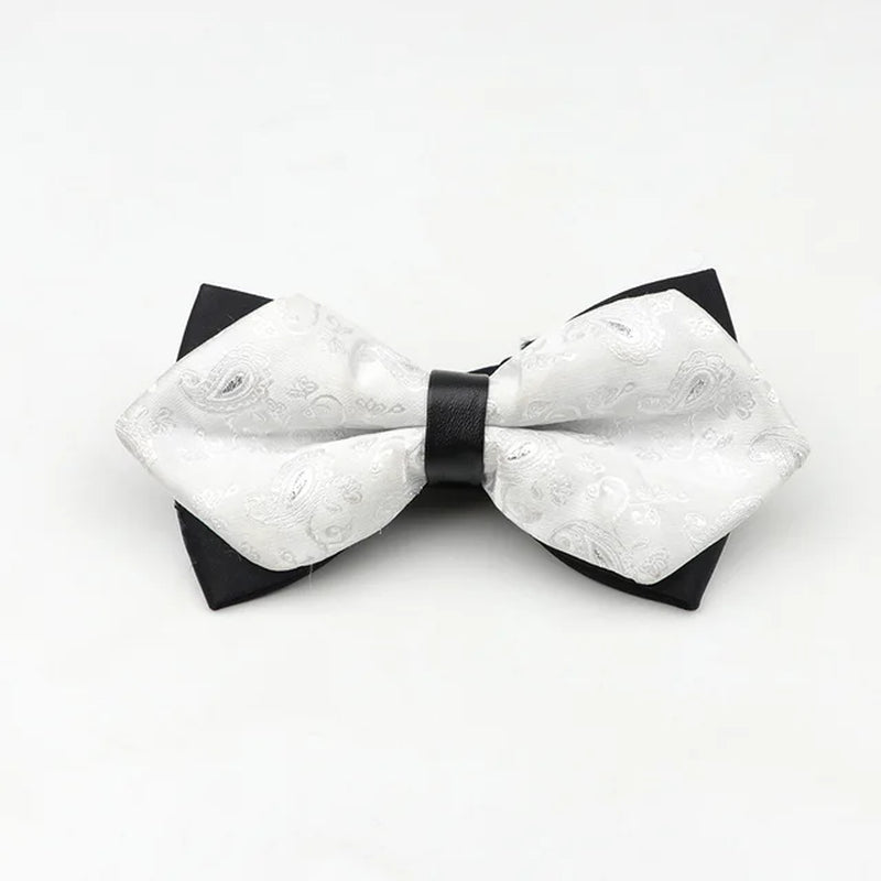 Men's Bow Tie Newest Paisley Butterfly Knot 