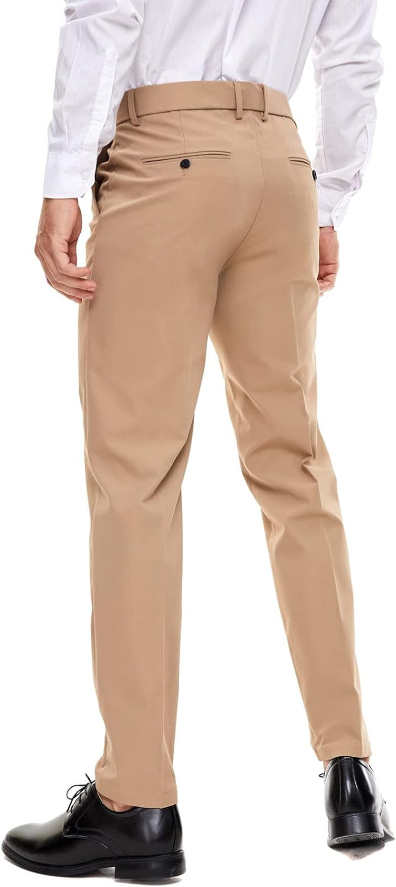 Men's Slim Fit Stretch Khaki Pants 