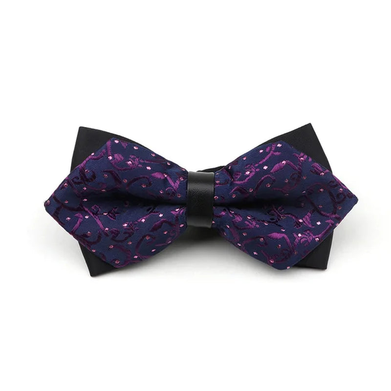 Men's Bow Tie Newest Paisley Butterfly Knot 