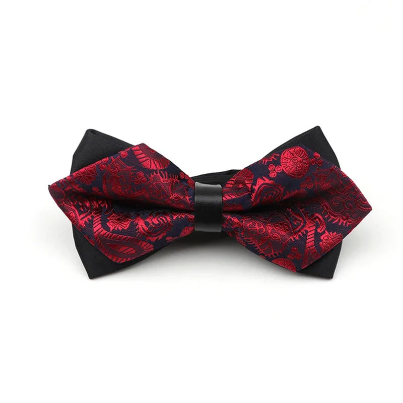 Men's Bow Tie Newest Paisley Butterfly Knot 