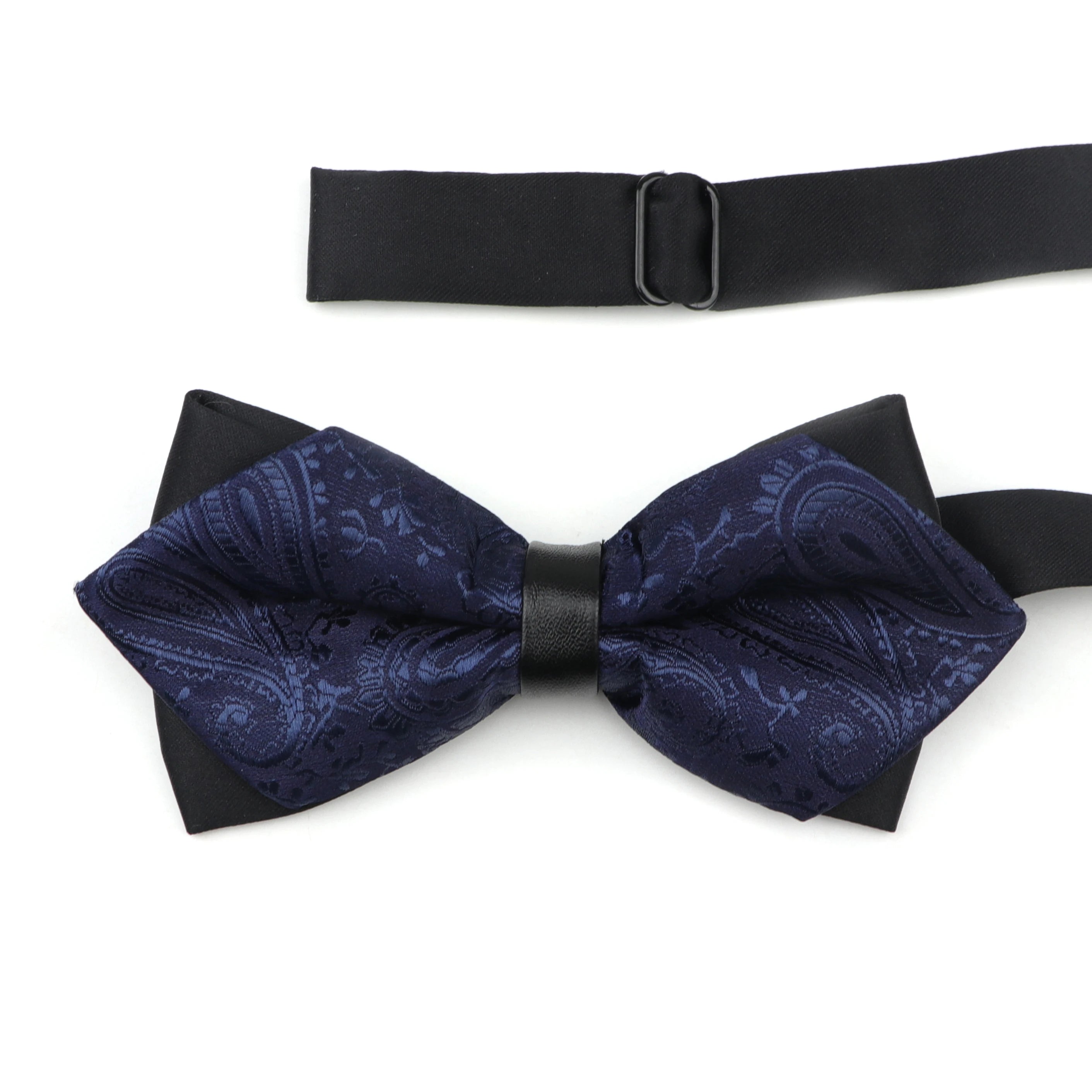 Men's Bow Tie Newest Paisley Butterfly Knot 