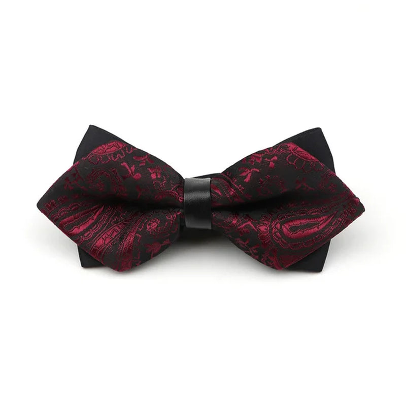 Men's Bow Tie Newest Paisley Butterfly Knot 