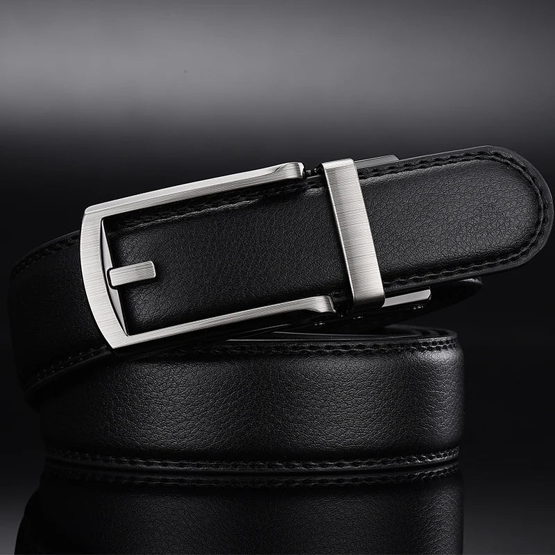 Men's Belt Top Quality Cow Genuine Leather 