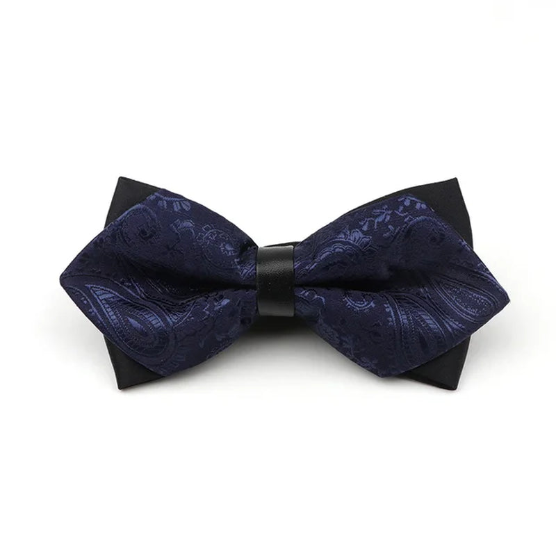 Men's Bow Tie Newest Paisley Butterfly Knot 