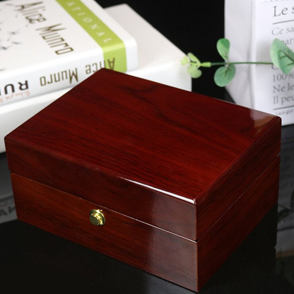 Wooden Single Watch Box Luxury Watch Display Case 