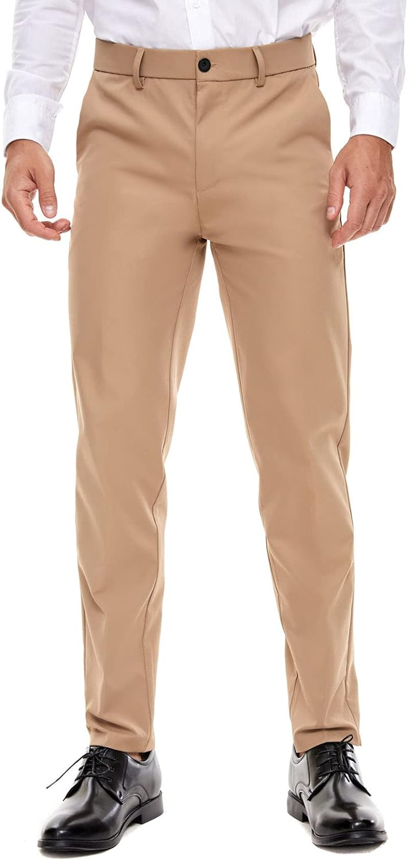 Men's Slim Fit Stretch Khaki Pants 